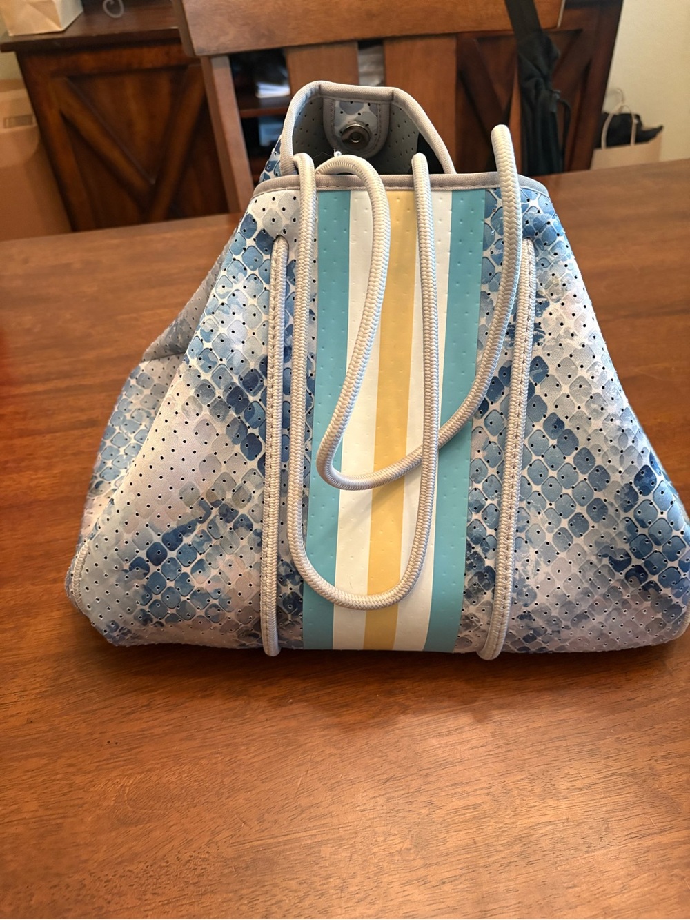 NWT Babs + Birdie Neoprene Tote Bag